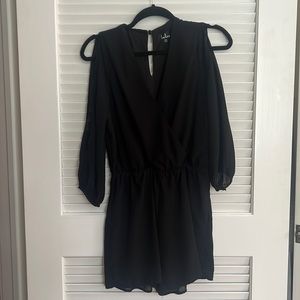 Lulus XS Black Womens Romper